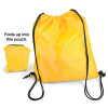 Yellow Express Drawstring Backpacks